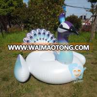 giant adult inflatable peacock pool float