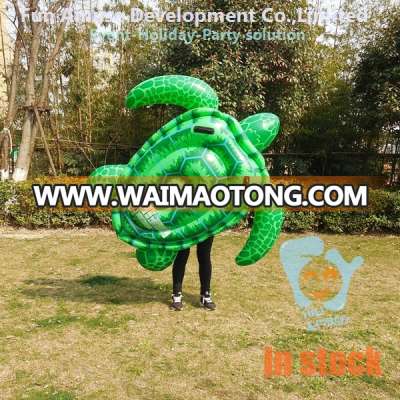 giant adult inflatable turtle swimming pool float in stock