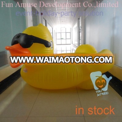 adult giant inflatable duck pool float